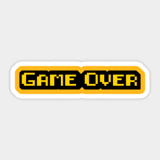 video games gaming Sticker